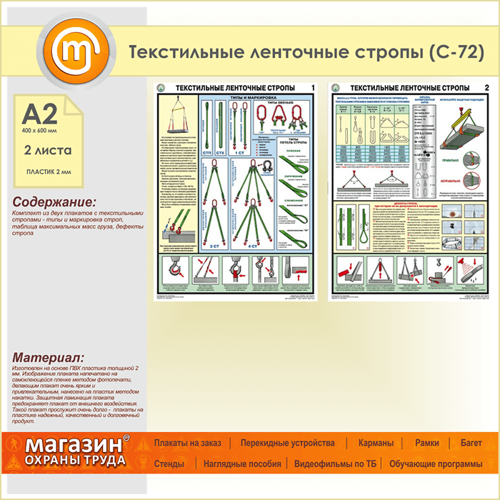 Списание стропов