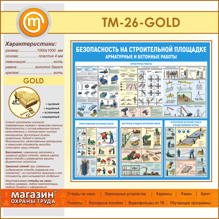 Мероприятия строительной безопасности