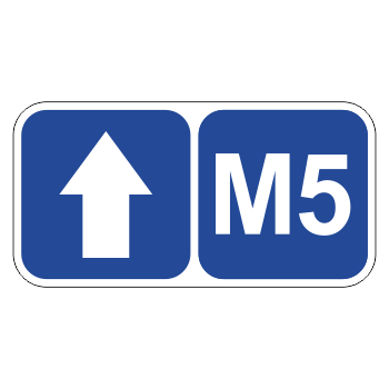 Дорожный знак 6.14.2 «Номер маршрута»