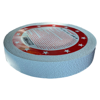 Виниловая безабразивная противоскользящая лента (БЕЛАЯ, 50 мм x 18,3 м)