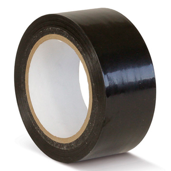 Лента для разметки и маркировки пола (ЧЕРНАЯ, 75 мм x 33 м)