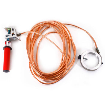 Заземление переносное для пожарных стволов ЗПС-1 S=25 мм, L=25 м