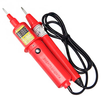 Указатель низкого напряжения цифровой УН-1Ц 12-999В 2-х полюсной свето-звуковой