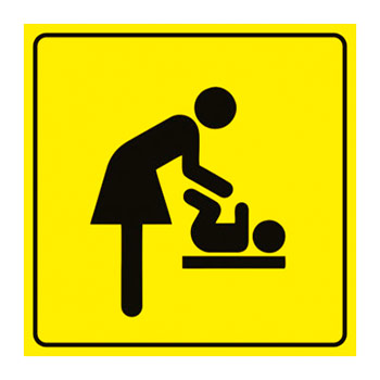 Тактильная пиктограмма «Комната матери и ребенка», ДС31