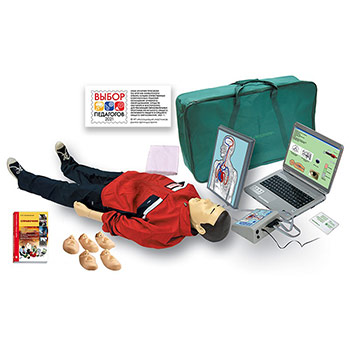 Тренажер сердечно-легочной и мозговой реанимации взрослого и ребенка «Максим», Т28К В/Р